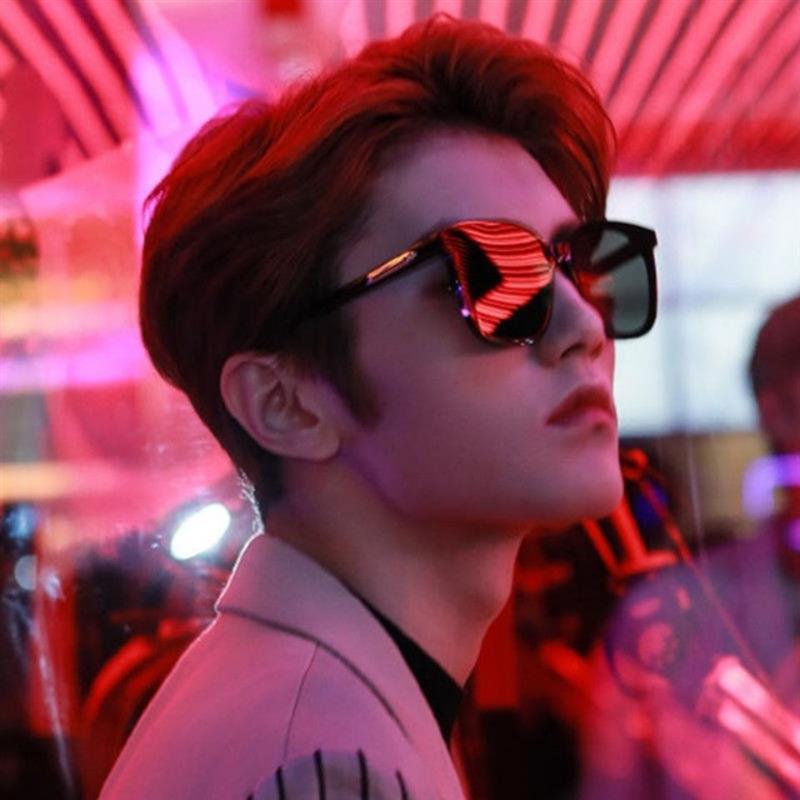 同款墨镜韩版潮李易峰鹿晗时尚潮男太阳眼镜眼镜网红蹦迪墨镜