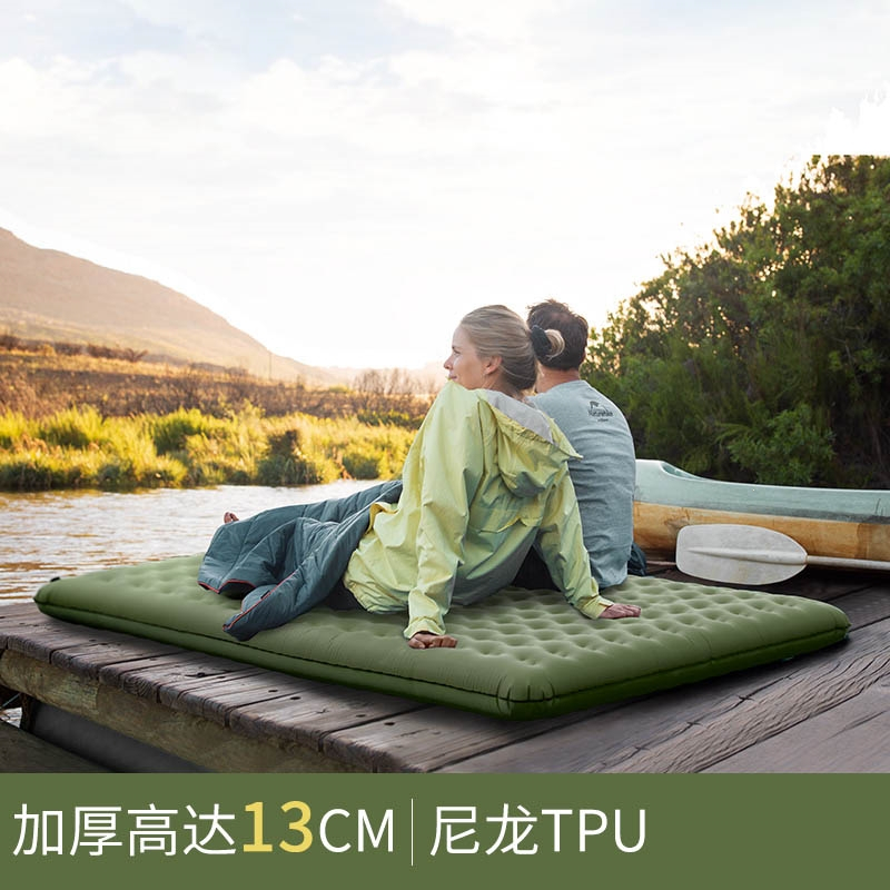 双人加厚充气垫户外帐篷睡垫闪电客露营超轻便携双人帐篷防潮垫充气床