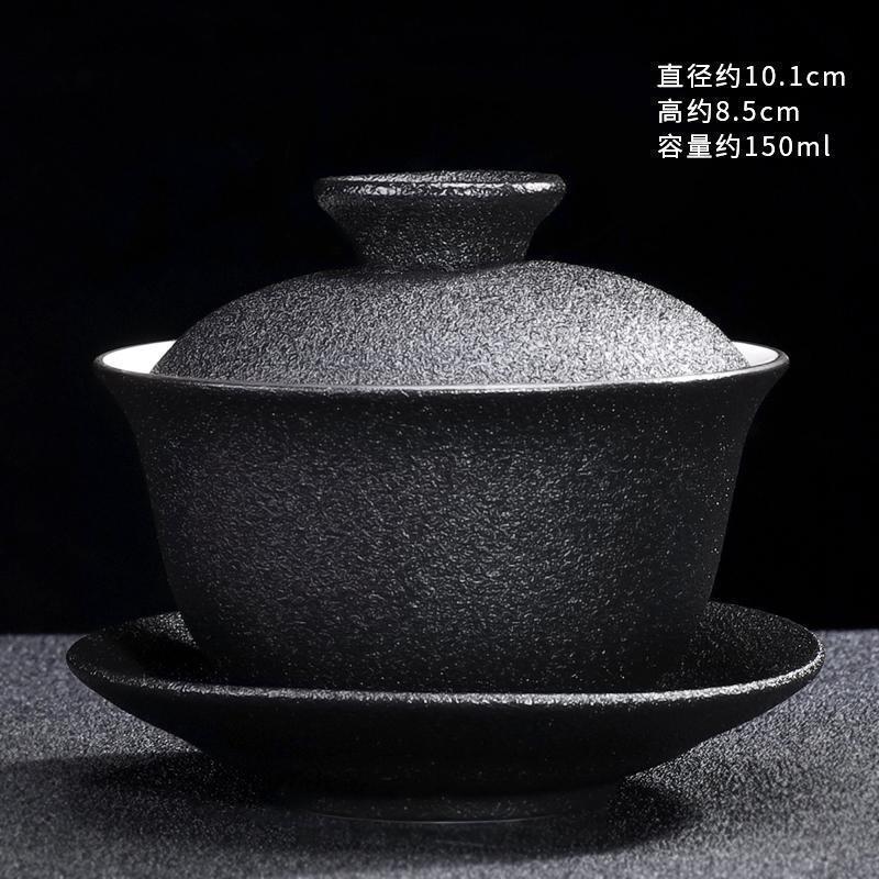 家柏饰(CORATED)三才盖碗陶瓷泡茶器家用办公功夫冲茶碗单个手抓壶简约泡茶壶Z高清大图