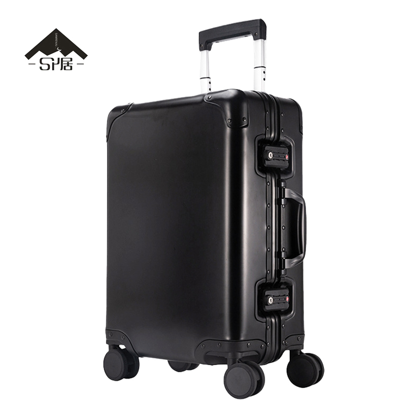 三人居拉杆箱旅行箱行李箱20英寸SRJ010 (颜色备注)个高清大图