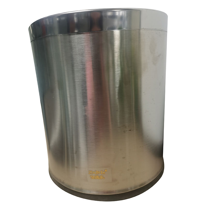 金迪乐加厚不锈钢垃圾桶高清大图