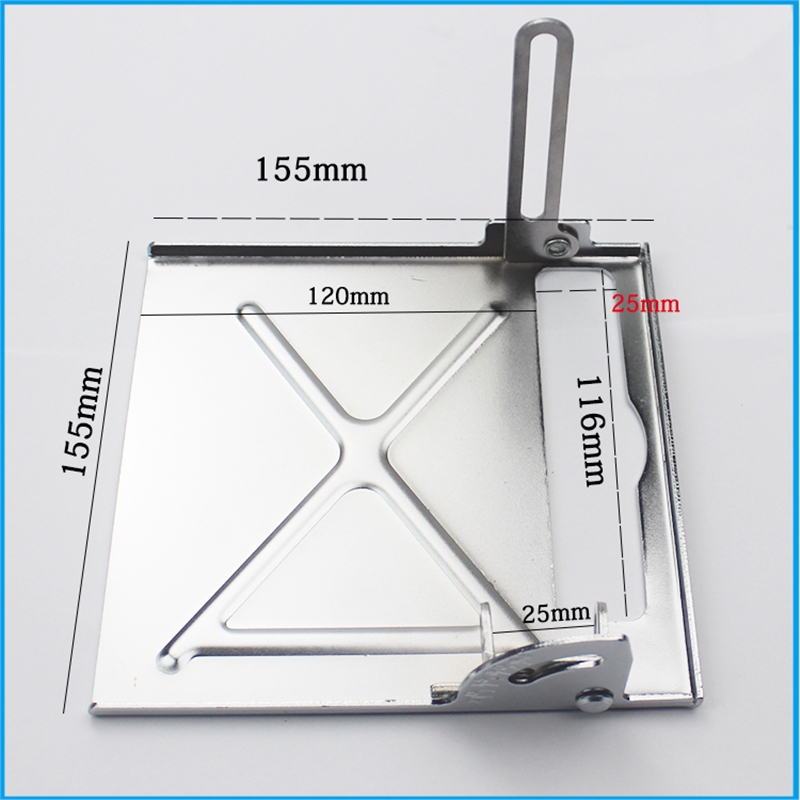 切割机底板云石机底板切割机底座阿斯卡利110底座配件45°切割加厚