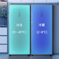 澳柯玛(AUCMA) 192升立式冷柜 冰柜冰箱 家用黄金容量 -40度深冷缩鲜 变频风冷一级节能 BD-192WPHS