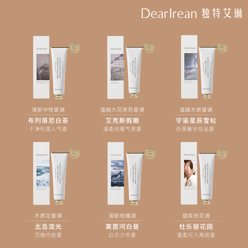 独特艾琳杜乐丽花园香氛手护礼盒高清大图