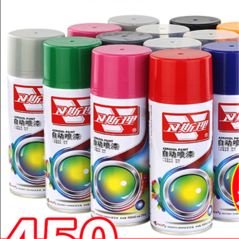 企购优品 自喷漆手摇喷漆 230g 红色/白色/黑色/蓝色/绿色