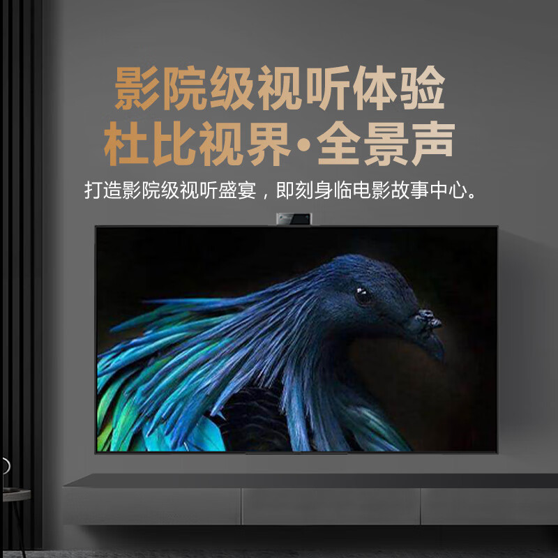 小米电视6至尊版 75英寸 远场语音 MEMC防抖 4K QLED 4.5+64GB 游戏智能平板电视机L75M7-Z1