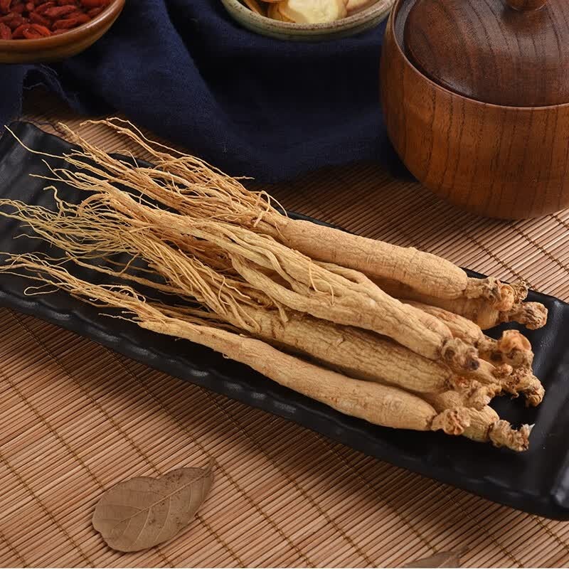 长白山人参 全须生晒参 300g/盒(60-65)高清大图