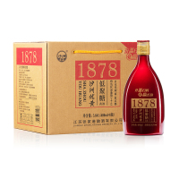 沙洲优黄1878红六年陈低聚糖黄酒 8*480m l整箱装