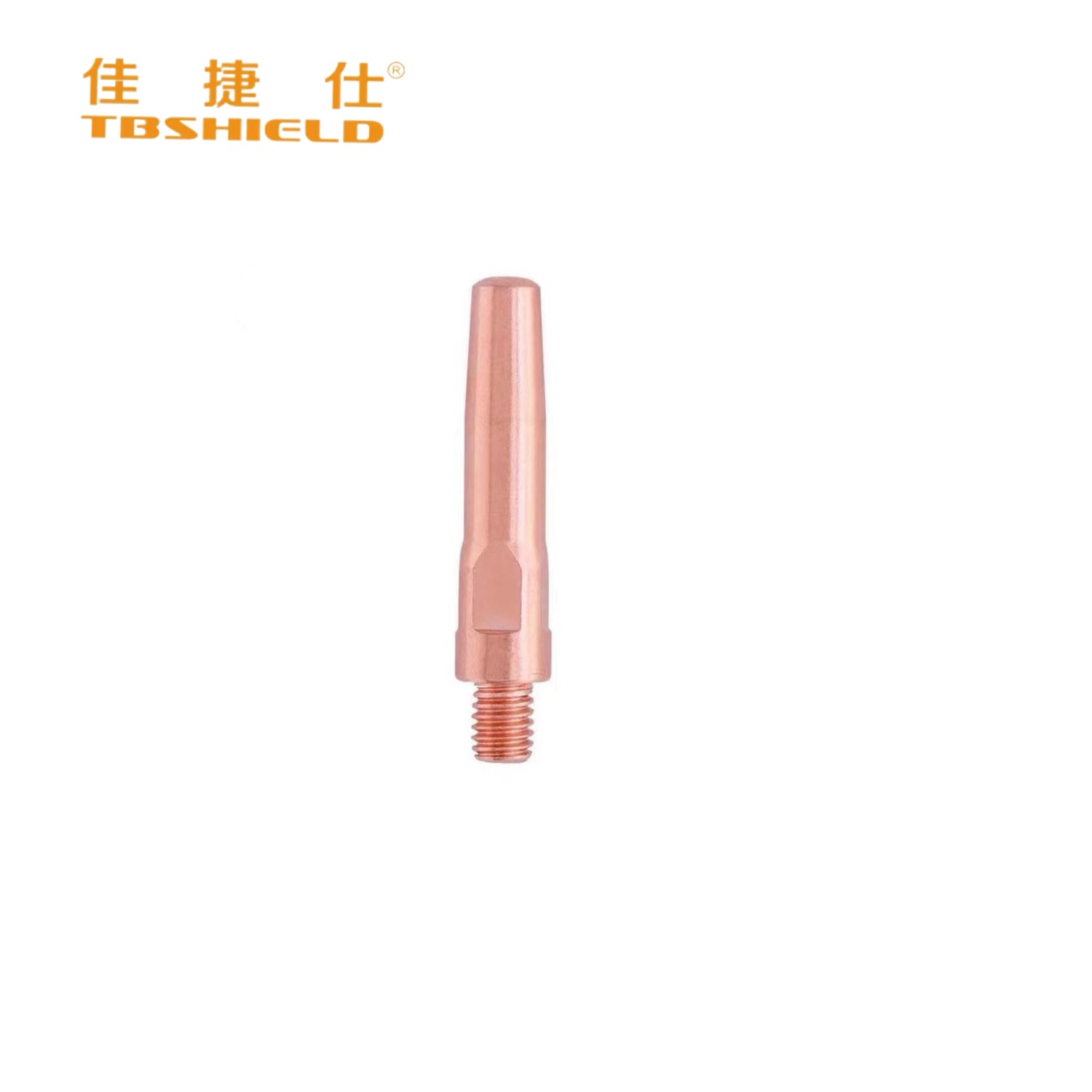 保护焊枪导电嘴 45*0.8mm*10支/盒