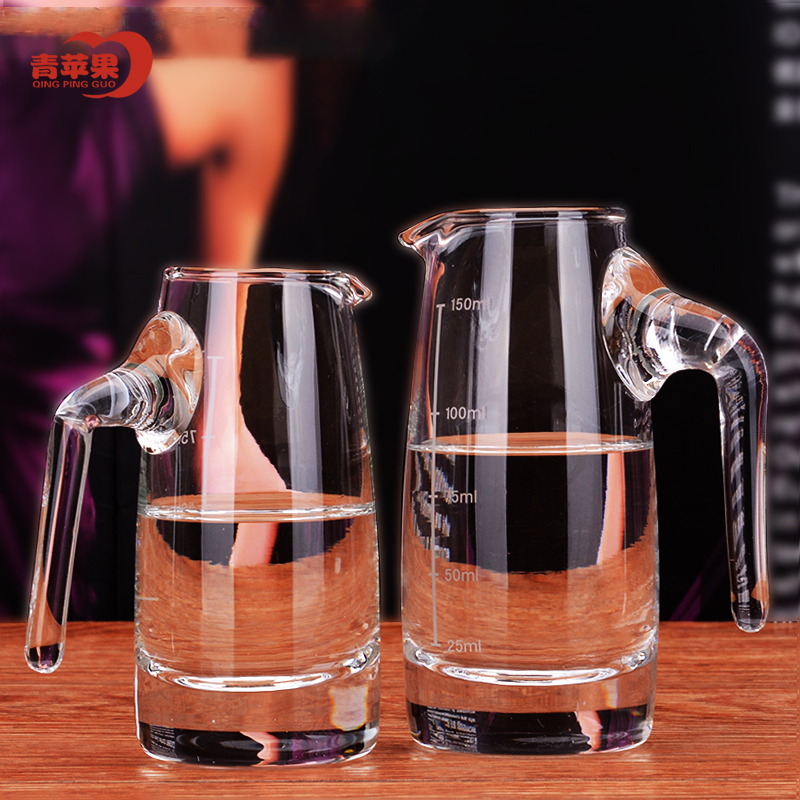 青苹果白酒分玻璃杯酒器