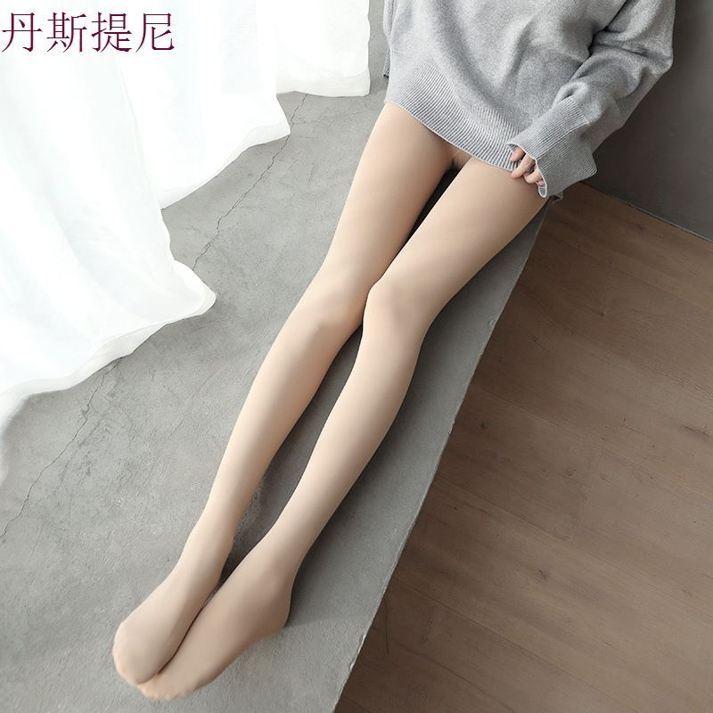 3条丝袜女春秋款中厚肉色打底袜光腿连脚瘦腿袜防勾丝薄款连裤袜