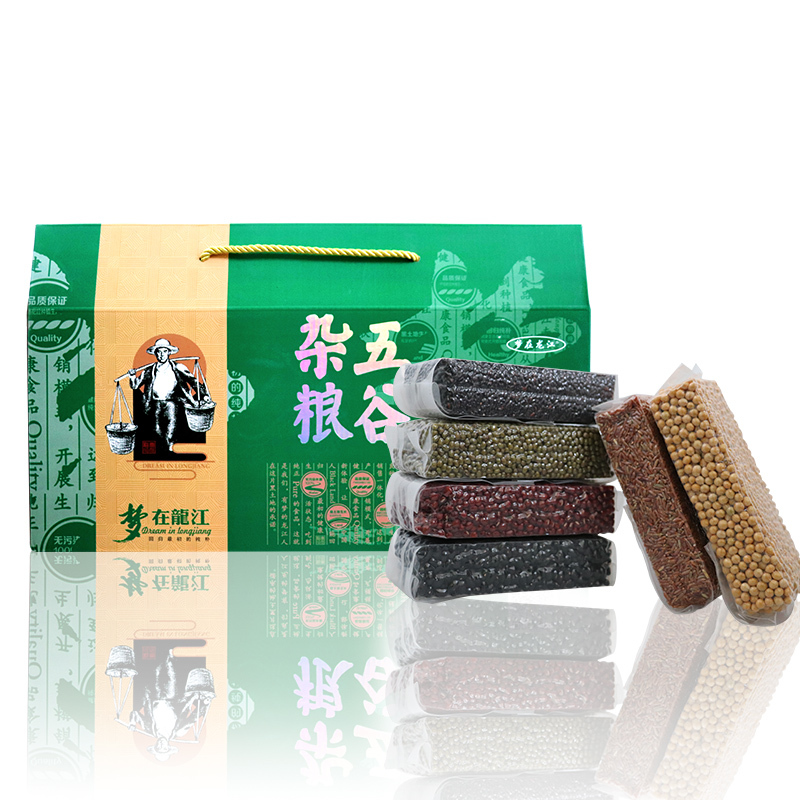 五谷杂粮组合原料赤小豆组合装粗粮五谷豆类组合特产春节年货礼盒