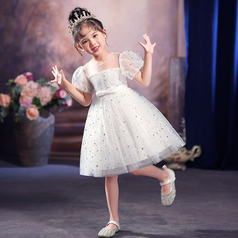 女童连衣裙夏装新款儿童六一演出礼服韩版小女孩公主裙超仙纱裙子