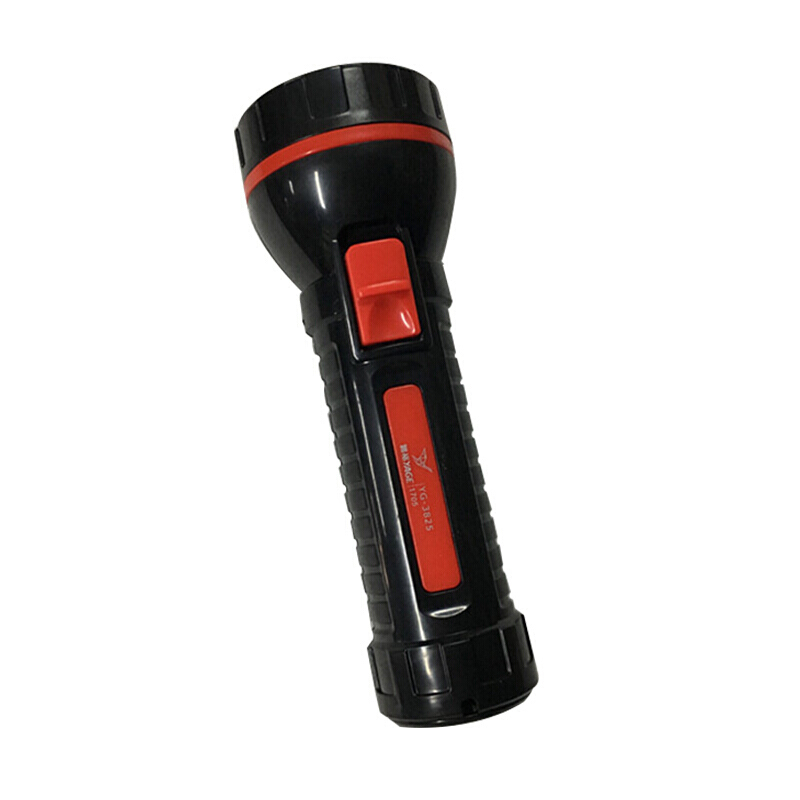 雅格 YG-3825LED手电筒 耐用超亮强光远射可充电户外应急灯 长16CM