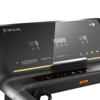 舒华(SHUA)家用跑步机SH-T5100 微信互联 个性私教健身定制 室内折叠超静音减震 墨素黑E9