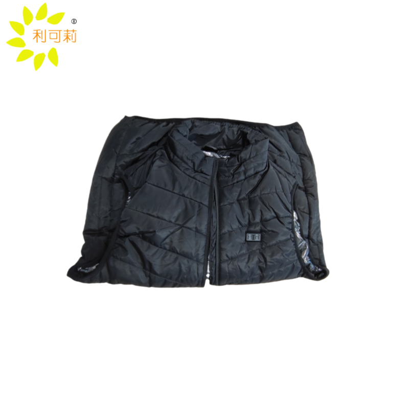利可莉 防寒加热棉服马甲 黑色加热S-6XL 件 黑色加热S-6XL 黑色加热S-6XL