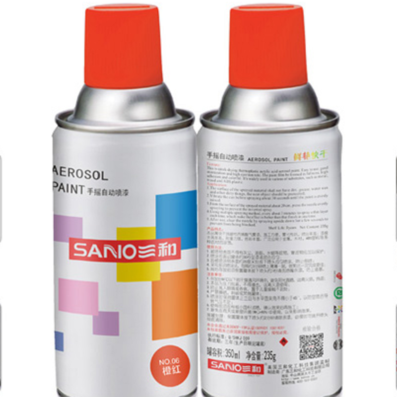 三和(SANVO)普通自喷漆手喷漆 工业防腐漆 金属防锈漆 白色 350ML/瓶(瓶)
