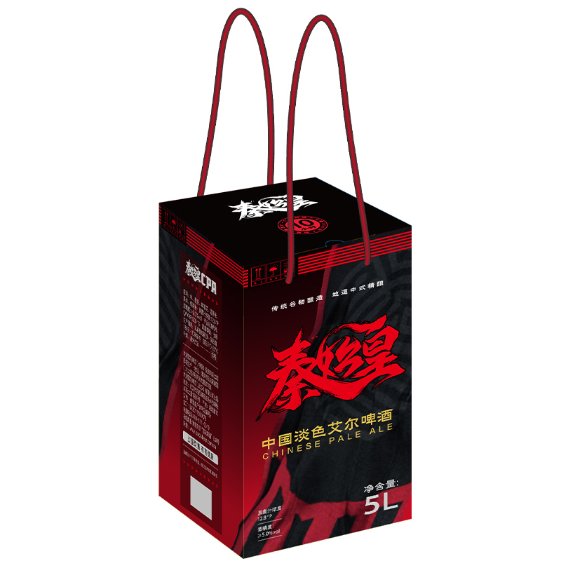 雪花啤酒(Snowbeer)秦始皇CPA12.8度(啤汽桶)5L*1桶高清大图