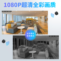 华瑞安 智能无线监控摄像头 迷你小型监控器家用室内室外 wifi网络手机远程监控 1080P超高清全彩夜视