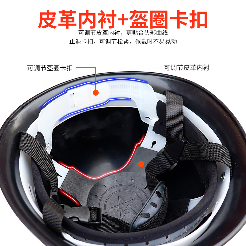 保安防暴头盔 ABS 钢盔高清大图