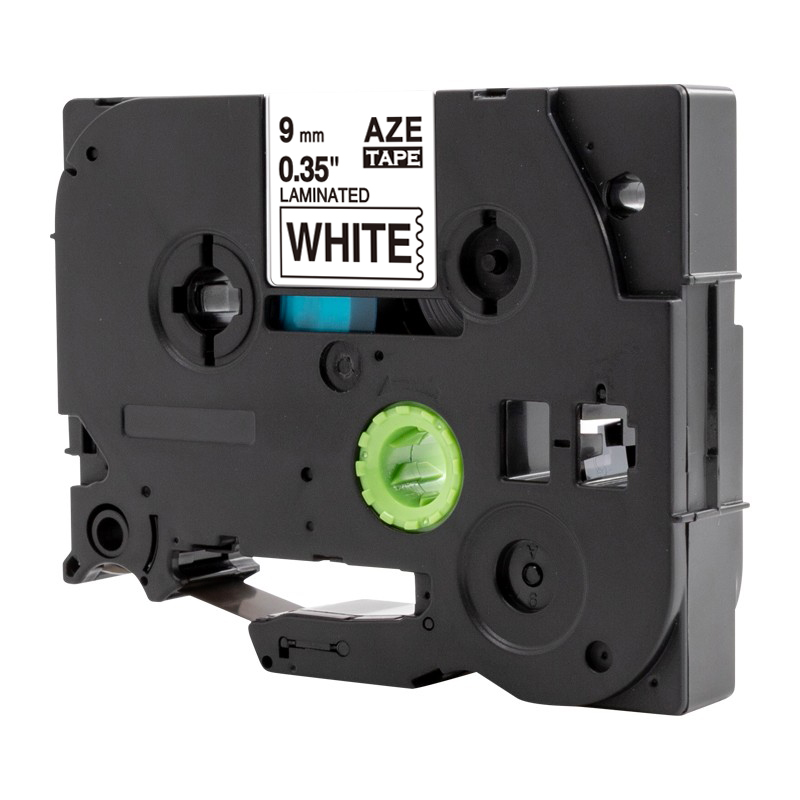 爱墨 AZE-221标签色带白底黑字9mm /个高清大图