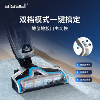 必胜(BISSELL)洗地机无线电动拖把家用清洁机吸尘器伴侣非蒸汽拖把干湿两用拖吸一体拖地机 2582z