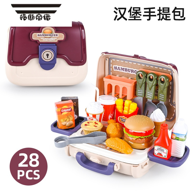 拓斯帝诺玩具女孩过家家化妆台手提包男女童2346岁小女生儿童生日礼物
