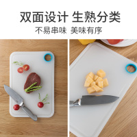 花银离子抗菌防霉砧板菜板切菜板厨房案板水果塑料宿舍刀板粘板【小号】砧板