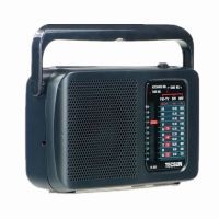 Tecsun/德生收 R-303 黑色 送3节充电电池调频/中波/短波/电视伴音收音机 老人多全波段 交流直流 支持耳机