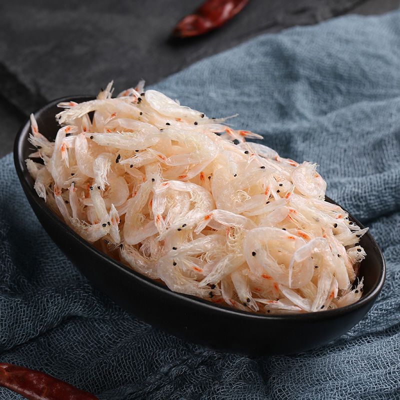 赛卡伊生晒淡干虾皮小虾米小海米虾干海鲜即食海鲜干货毛重批发