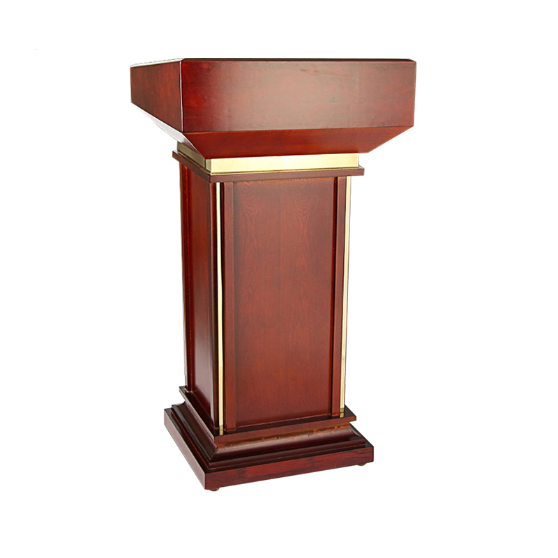 慧采云 办公家具演讲台办公家具学校教师讲台前台接待桌迎宾台主持台咨询台 演讲台