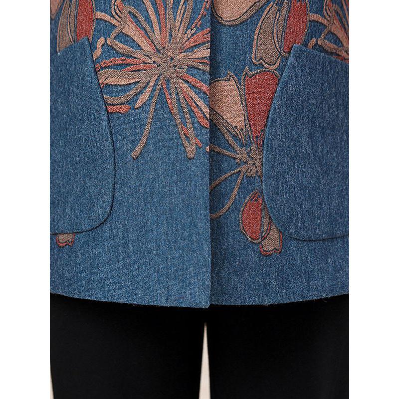 秋季奶奶装外套时尚新款秋冬老年女装70岁老太太毛呢大衣大码女款_573高清大图