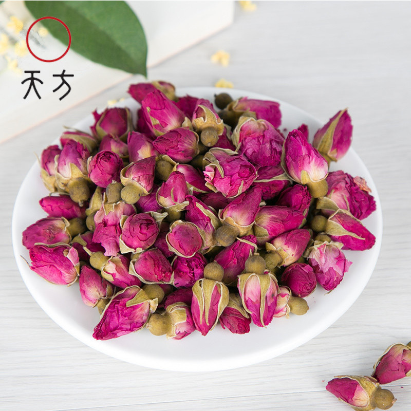 安徽天方茶叶 50g袋装小玫瑰花 花草茶 花茶