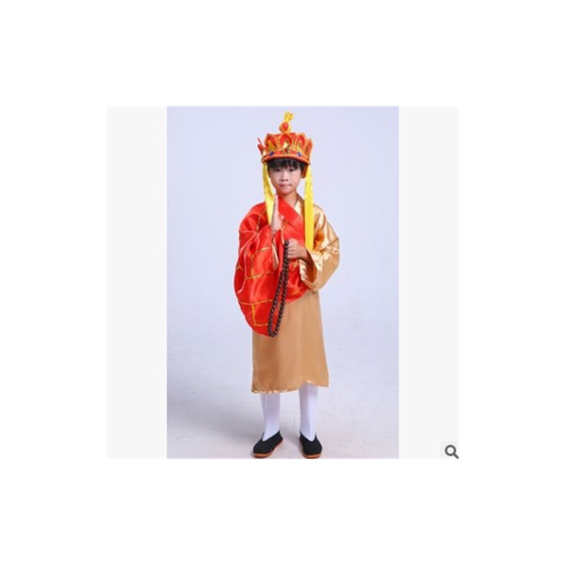 儿童西游记舞台演出服唐僧孙悟空猪八戒沙僧师徒四人服装全套道具