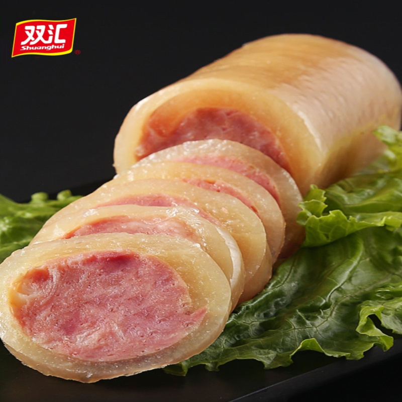 双汇水晶肴肉劲肘五香卤猪头肉开袋即食冷切美味爸爸凉拌下酒冷菜