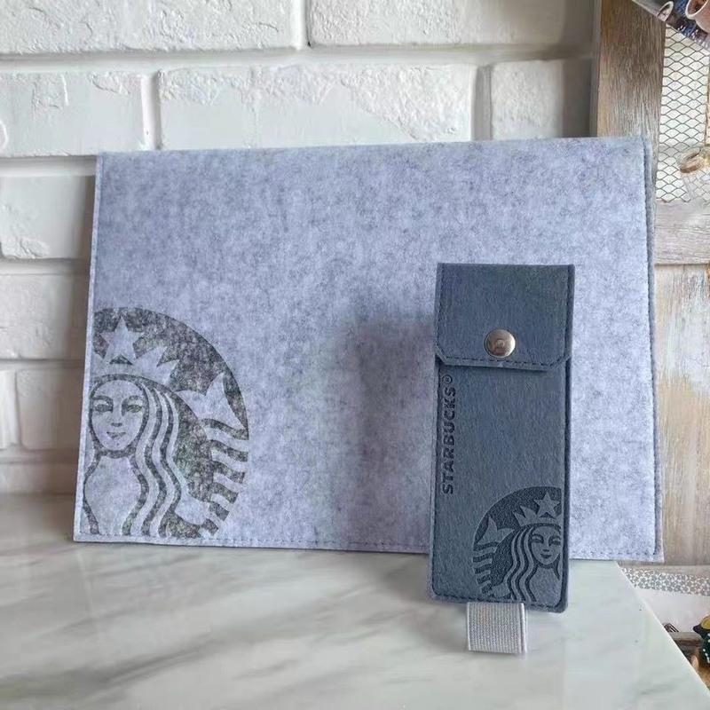 2021春季ipad笔记本平板电脑包灰色毛毡公文手拿袋收纳便携 35*25cm