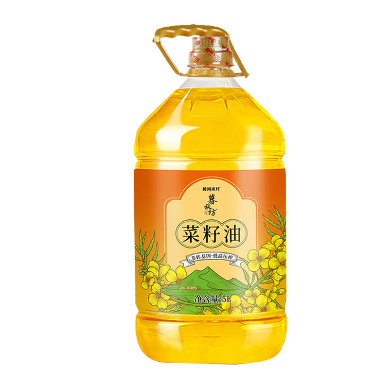 陇间柒月 暮秋坊 菜籽油 5L/桶