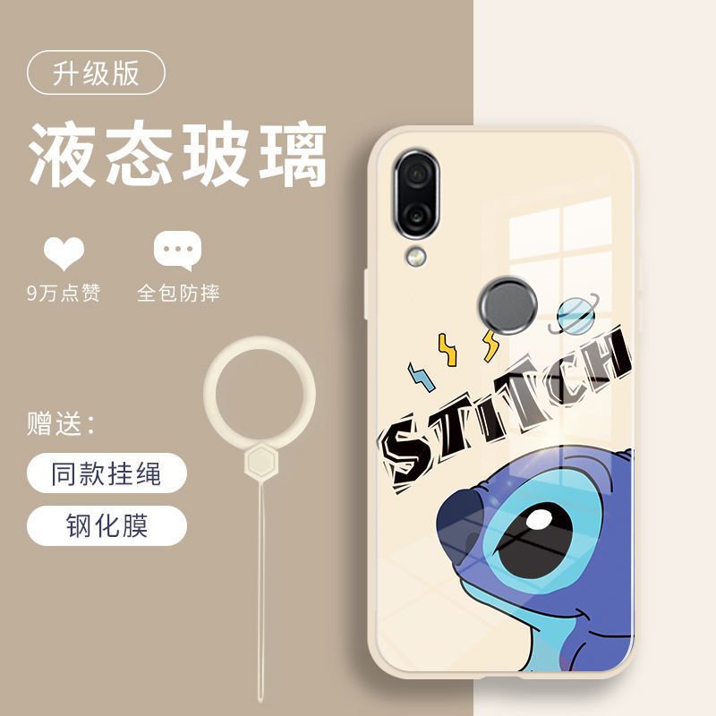 8x手机壳液态玻璃新款8x手机套全包防摔可爱男女潮流
