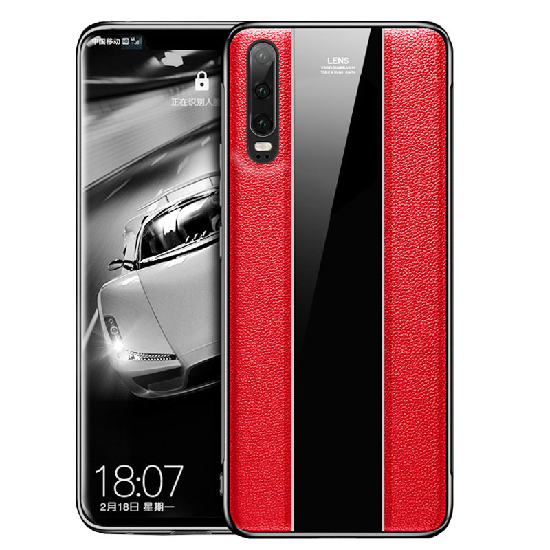 圣幻 华为P40pro/P40/P30手机壳真皮全包mate20/20x/20pro保护套防摔高档网红硅胶 5g创意高清大图