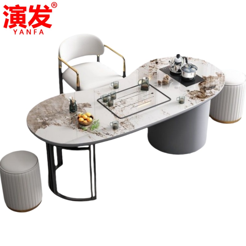 演发 茶桌组合120cm 套高清大图