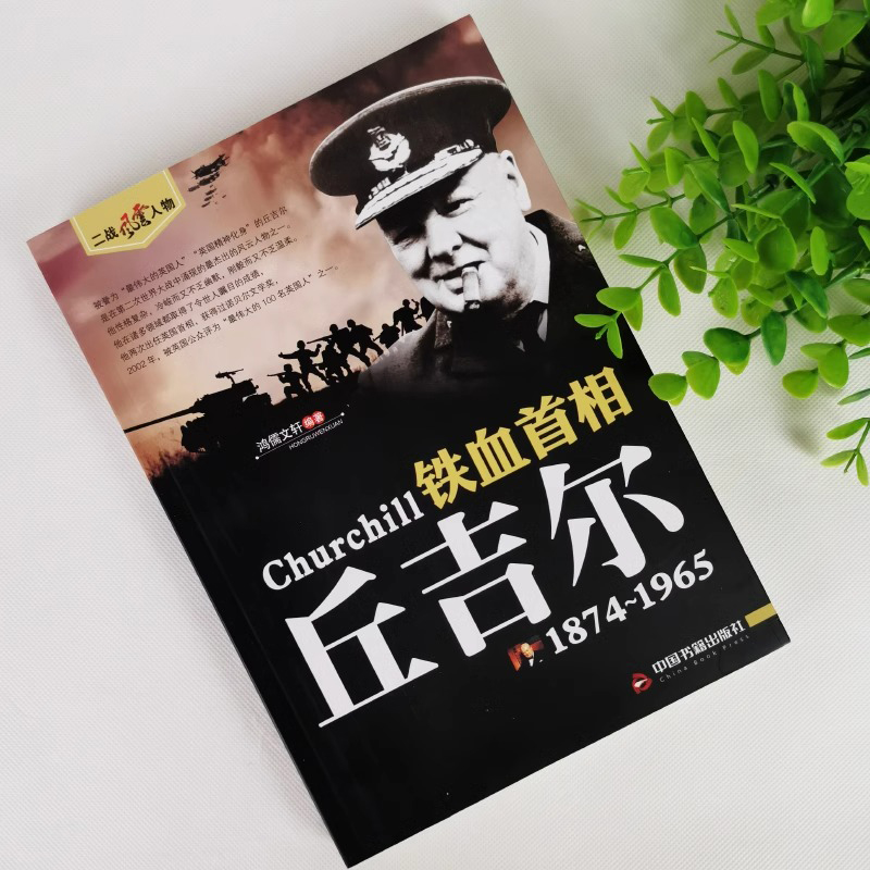 [单册]丘吉尔 [正版]丘吉尔传 二战风云人物系列世界军事政治人物第二次世界大战记录历史军事人物传记故事铁血首相丘吉尔历高清大图