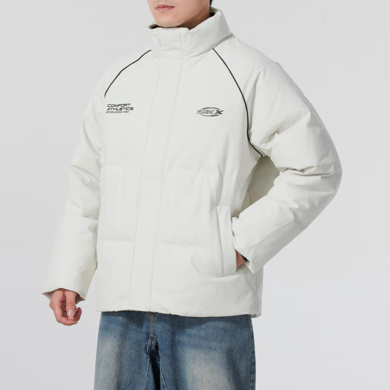 斯凯奇(Skechers)男装女装新款运动服户外保暖羽绒服时尚潮流羽绒外套P424U041-01NJ ZP高清大图