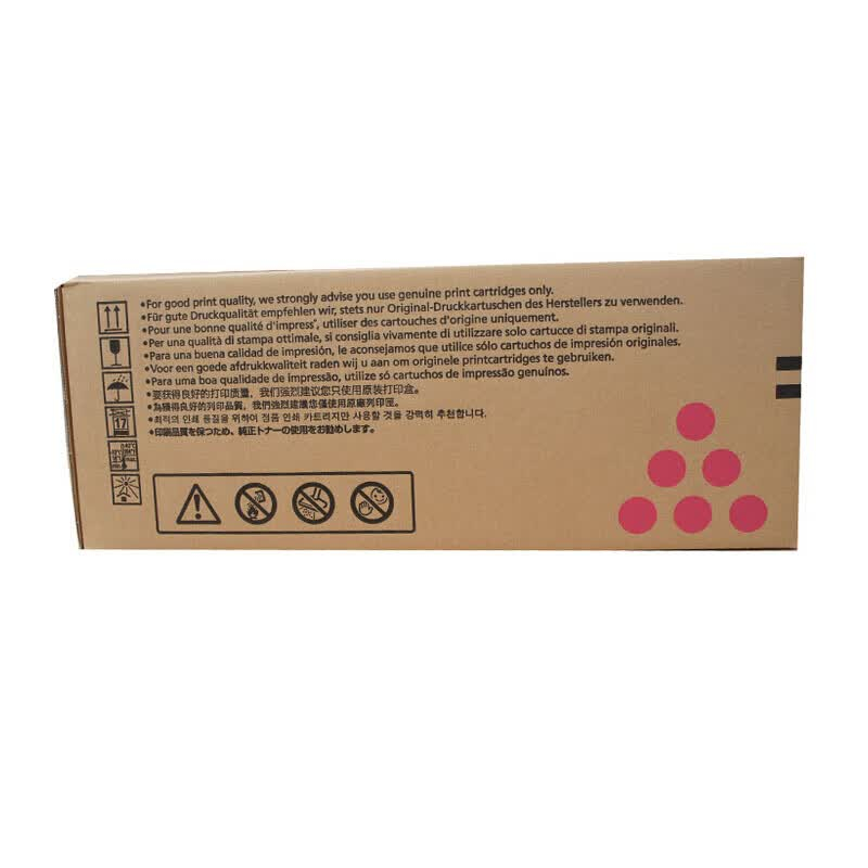 理光(Ricoh)SP C252HC 红色墨粉盒 6000页 适用于SP C252DN/252SF 墨粉高清大图
