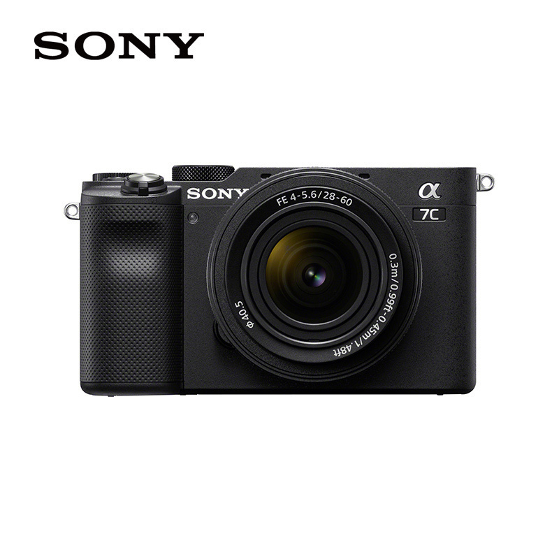 索尼(SONY)Alpha 7CL 黑色 全画幅微单数码相机 标准变焦镜头FE 28-60mm F4-5.6单镜头套装 黑色(ILCE-7CL)