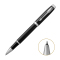 派克PARKER 签字笔IM纯黑丽雅白夹宝珠笔 学生商务办公文具用品日常书写0.7mm宝珠笔芯