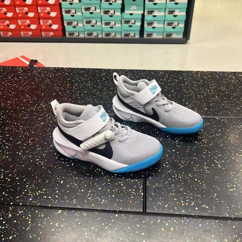 NIKE耐克篮球鞋舒适透气耐磨大童运动鞋CW6736-104 Z