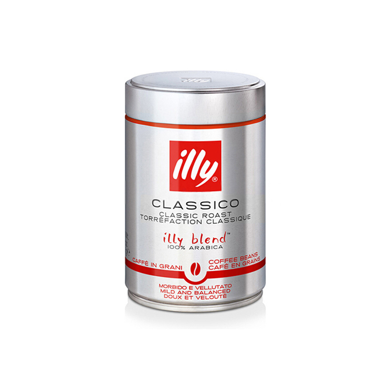 意利(illy)中度烘培咖啡豆 250g/罐 其他 进口咖啡豆 意大利进口