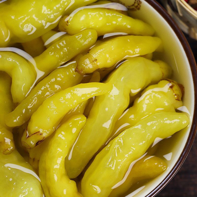 500g*3袋小米辣[含水]视频介绍_赛卡伊 泡椒小米椒下饭菜咸菜泡