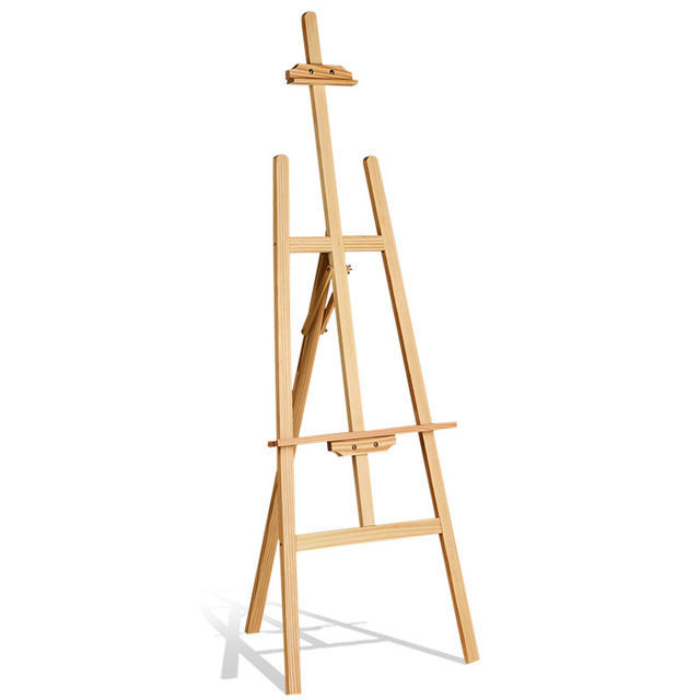 画架多功能可折叠1.75米实木画板绘画写生素描4k画板支架展示架|1.