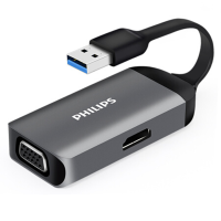 飞利浦USB3.0转HDMI转换器